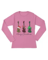 Bass Guitar Santa Hat Reindeer Horns Merry Christmas Gifts