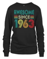 Awesome Since 1963 59th Birthday Gifts 59 Years Old Vintage