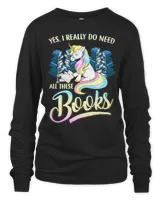 Unicorn Yes I Need All These Books 367 Book Reader