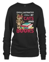 Cats And Books Easily distracted by cats and books  BunnyCreative