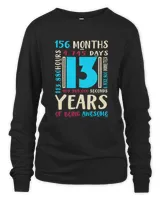 13th Birthday Shirt for Kids Gift Age 13 Year Old Boys Girls T Shirt