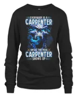 Skull Everybody Is A Carpenter Until The Real Carpenter Shows Up Shirt
