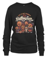 Pumped For Halloween Cute Creepy Pumpkin Halloween629