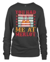 Official You Had Me At Merlot National Wine Day T-Shirt
