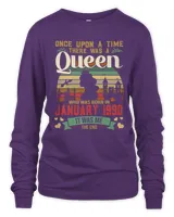 Birthday Queen January 1990 T-Shirt Queen Birthday T-Shirt
