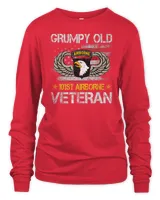 Grumpy Old 101st Airborne Division Veterans Day T-Shirt