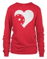 Pickleball Heart Shape T-Shirt