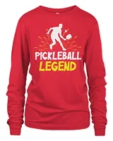 Pickleball Legend Funny Pickleball Sports Fan. T-Shirt