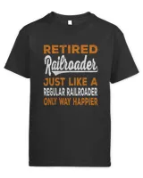 Retired Railroader For Railroad Worker Railroad Conductor 2