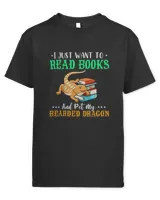 I Just Want To Read Books And Pet My Bearded Dragon Bookworm