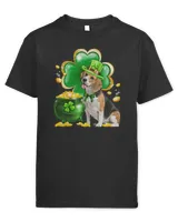Beagle Funny Beagle Dog Shamrock Irish Saint St Patrick Day 73 Dog Lover
