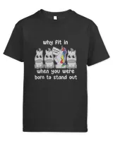 Why It In When You Were Born To Stand Out Unicorn LGBT LGBTQ