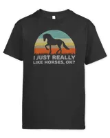 Horse Horses Funny I Just Really Like Horses OK Design Horse Rider