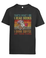 Funny Owl That's What I Do I Read Books I Drink Coffee T-shirt