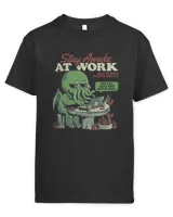 Stay Awake At Work Halloween Bored Cthulhu Funny Home Office562