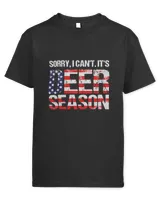Deer Hunting Shirt American Flag Funny Saying Deer Season