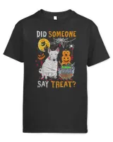 Bull Terrier Dog Halloween Did Someone Say Treat 194