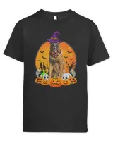 Belgian Malinois Witch Pumpkin Halloween Dog Lover Funny 417