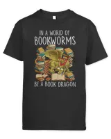 In A World Full Of Bookworms Be A Book Dragon 2