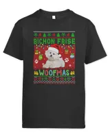 Bichon Frise Christmas Woof Santa Bichon Frise Dog Lover 49