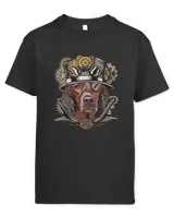 Irish Setter Dog Medieval Victorian Gothic Steampunk