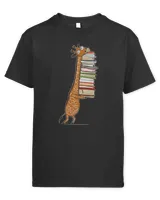 Read Books Bookworms Librarian Funny Giraffe Book Lovers