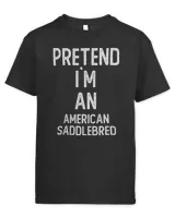 Pretend Im An American Foxhound Shirt Funny Halloween