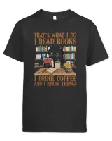 Retro Read Books Coffee Funny Black Cat Kitten Mom Librarian