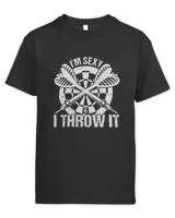 Im Sexy I Throw It Darts Game Darts Board Funny Dart