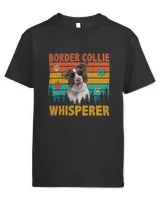 Vintage Retro Border Collie Whisperer Funny Dog Sunglasses