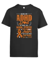 Being An ADHD Dad National ADHD Awareness Day Orange Ribbon