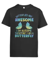 Butterflys Are Awesome Butterfly Art Quote Monarch Butterfly