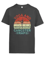 Yoga And Gangster Rap Funny Yoga Practitioner Rapping Fan