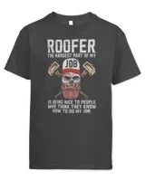 Roofer Funny Retro Roofing Roof Equipment Job Repair51