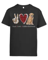 Golden Retriever Goldie Dog Peace Love Golden Retriever Dog Golden Retriever Dog lover 210 Retrievers