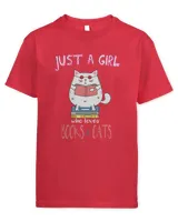 Girl Love Book And Cats just a girl who loves books and cats  ourstore