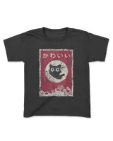Kawaii cat Japanese black cat QTCAT050123A6
