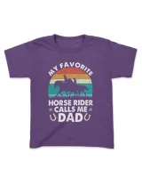 Funny My Favorite Horse Rider Calls Me Dad Fathers Day