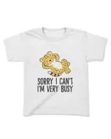 Cheetah Sorry I Cant Im Very Busy Funny Cheetah Pajama