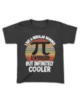 Funny Pi Day Teacher Quote, Pi like a regular number but infinitely cooler, Cool Boys Girls Kids Pi