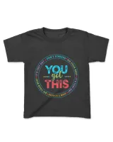 Testing Day It's Test Day You Got This Teacher Student Kids T-Shirt