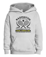 BADMINTONis Like Ballet Dancing Shirt, Badminton Shirt,Badminton T-shirt,Funny Badminton Shirt, Badminton Gift,Sport Shirt