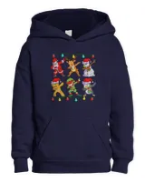 Deer Christmas Kids Boys Men Dabbing Santa Elf Deer Friends Xmas 347