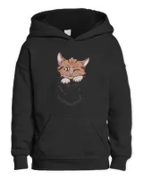 Kawaii Cat in a PocketCat Lover 728