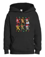 Deer Christmas Kids Boys Men Dabbing Santa Elf Deer Friends Xmas 347