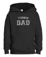 Yorkie Dad T-Shirt Yorkshire Terrier Dog Breed Tee