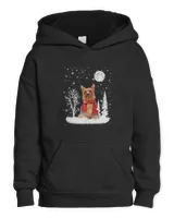 Silky Terrier Under Moonlight Snow Christmas Pajama 309