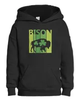 Lucky Bison St Patrick's Day T-Shirt Irish Gift