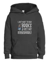 Bernedoodle Avid Book Reader Funny Dog Mom Gift 3