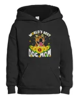 Worlds Best Pitbull Dog Mom Funny Mothers Day